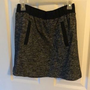 Black and white skirt